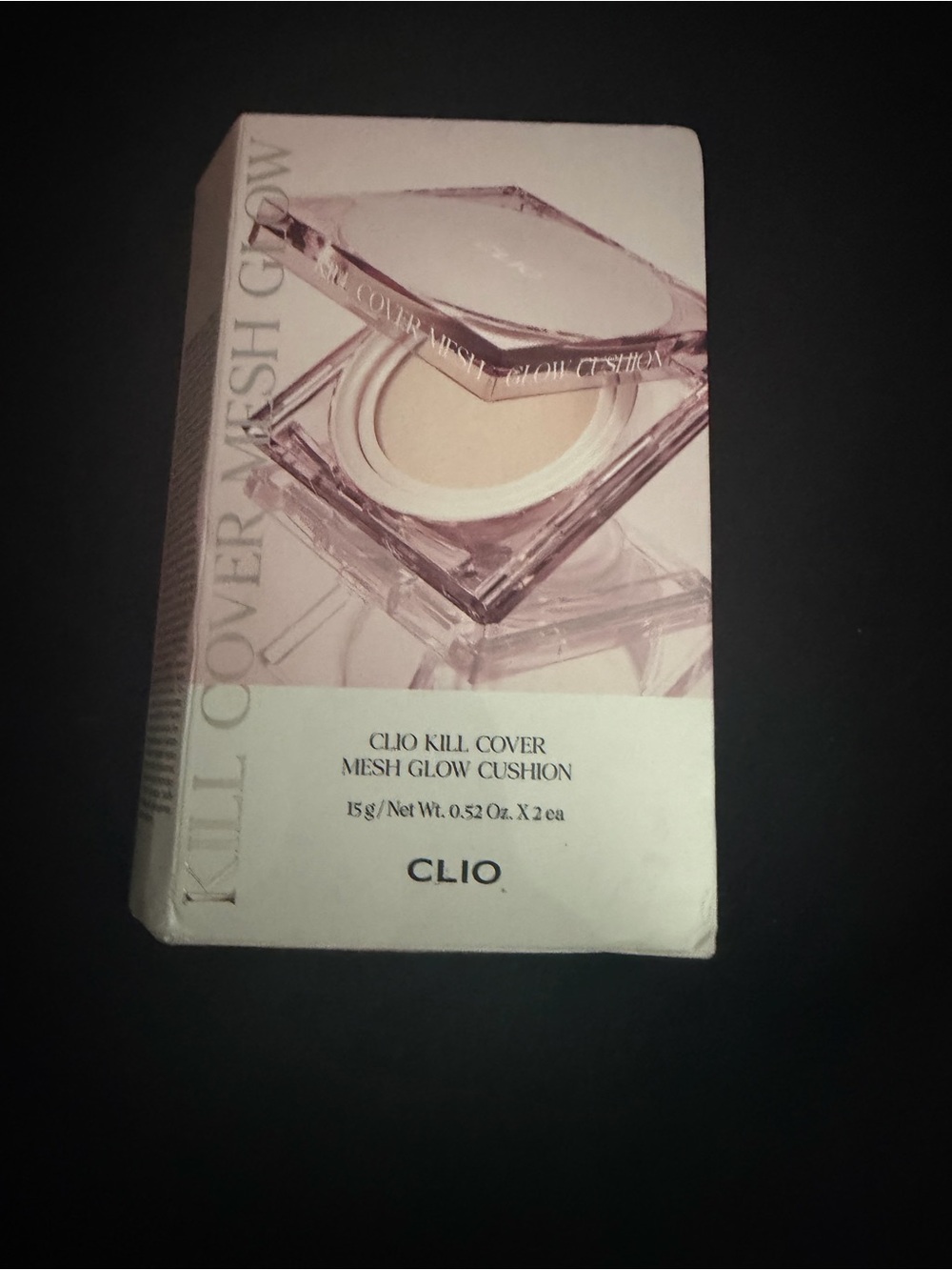 Clio Kill Cover Mesh Glow Cushion - Beige / Pink Accents